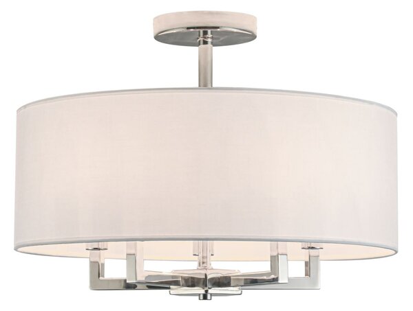 Cosmolight modern mennyezeti lámpa lille nikkel cosc05951ni-wh