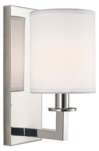 Cosmolight glamour modern fali lámpa lille nikkel cosw01937ni-wh