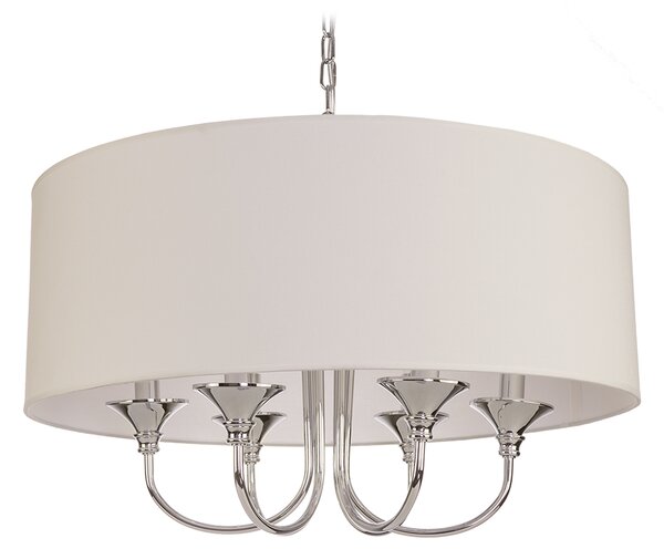Cosmolight glamour klasszikus csillár abu dhabi fehér króm cosp06512ch-wh