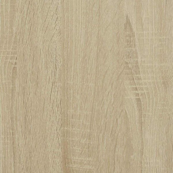 Highboard sonoma tölgy 35,5x35x139 cm gépelt fa és fém