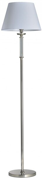 Cosmolight modern állólámpa siena fehér nikkel cosf01322ni-wh