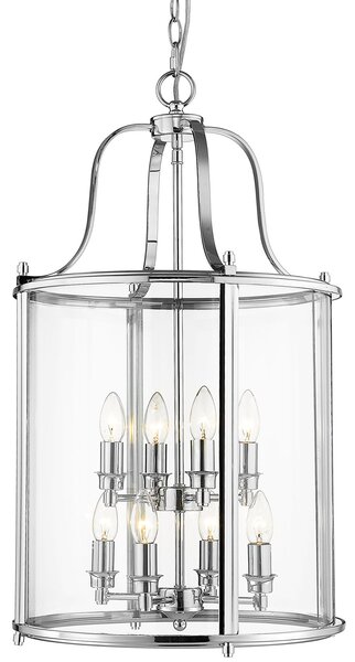 Cosmolight glamour klasszikus csillár new york króm átlátszó cosp08434ch