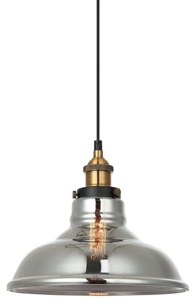 Italux modern vintage függeszték hubert fekete arany itxmdm-2381/1 gd+sg