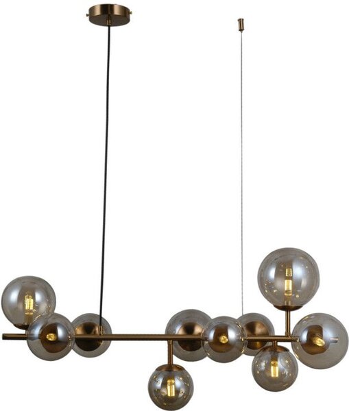 Italux glamour modern függeszték frontera borostyán mézédes itxpnd-40423-10a