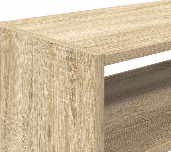 2 db sonoma tölgy cipőtartó állvány halmozható 60 x 30 x 30,5cm