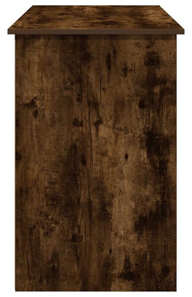 Füstös tölgy színű szerelt fa íróasztal 102x50x75 cm