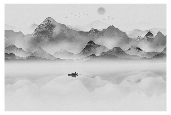 Kép - Japán tó (90x60 cm)