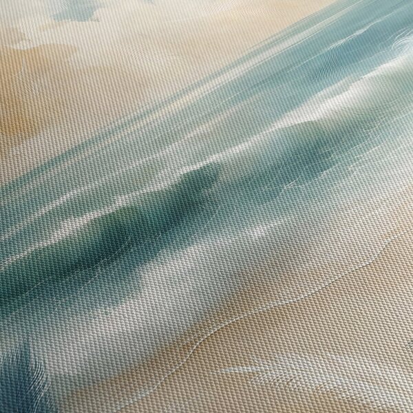 Kép – Festett strand lágy színekben (150x105 cm)