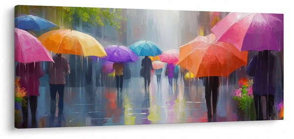 Kép - Esős nap (120x50 cm)