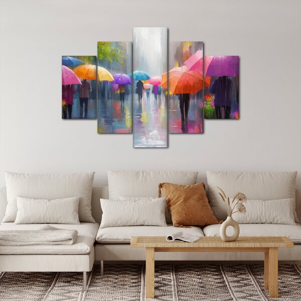 Kép - Esős nap (150x105 cm)