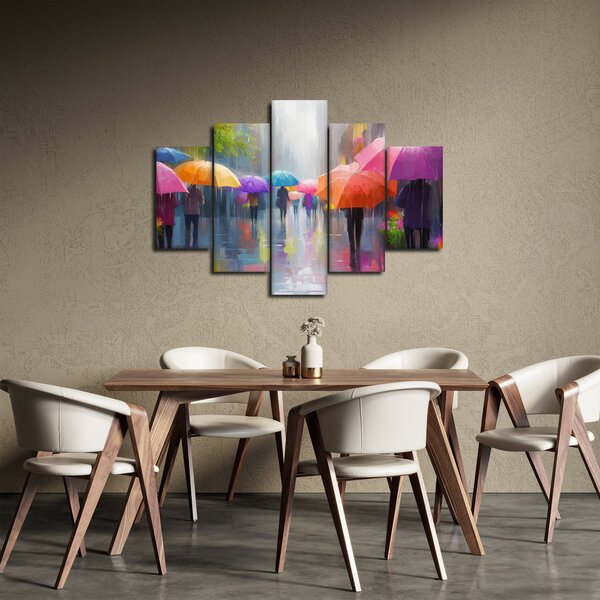 Kép - Esős nap (150x105 cm)