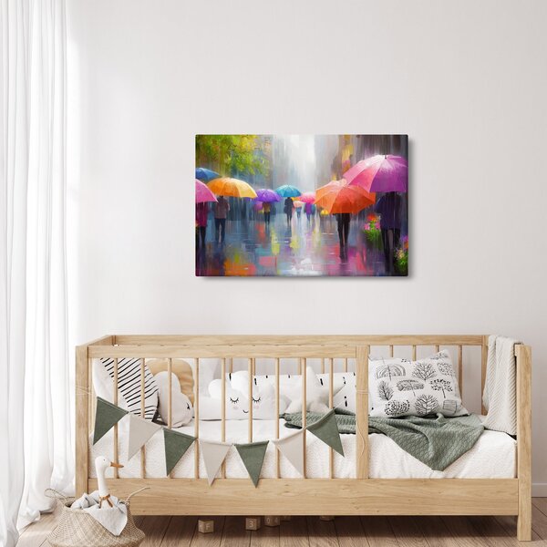 Kép - Esős nap (90x60 cm)