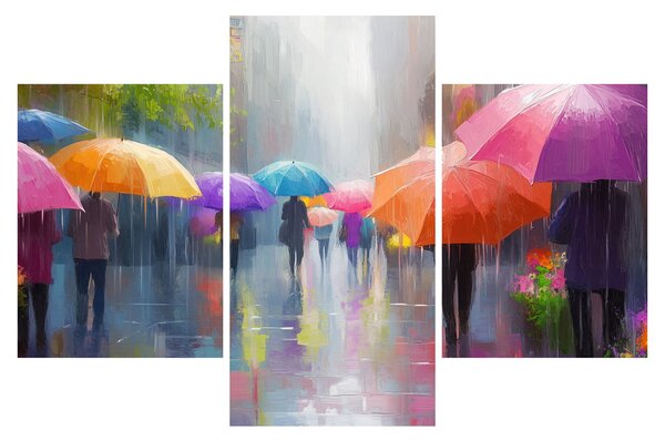 Kép - Esős nap (90x60 cm)