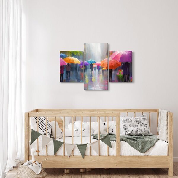 Kép - Esős nap (90x60 cm)