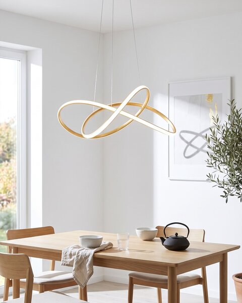 LED függőlámpa TUMEN Fém Arany