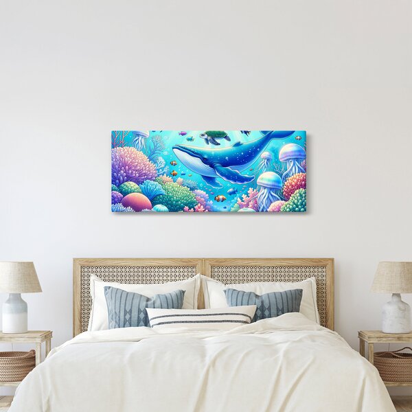 Kép – Víz alatti világ (120x50 cm)
