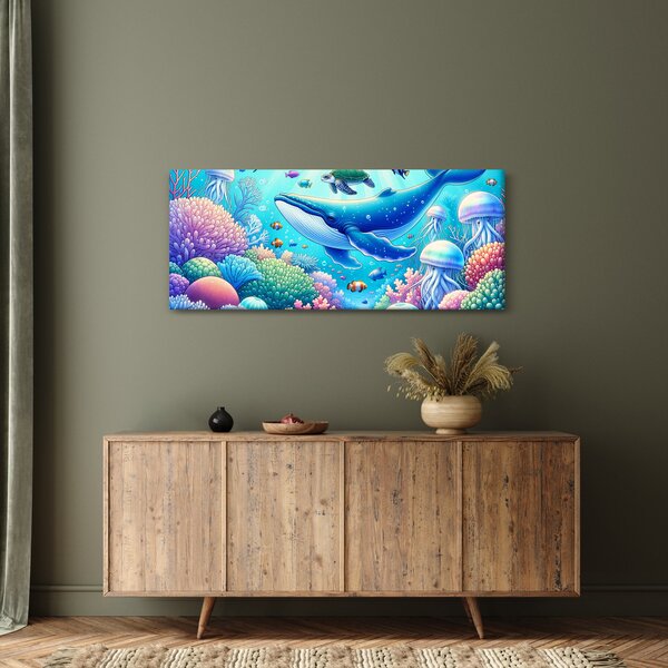 Kép – Víz alatti világ (120x50 cm)