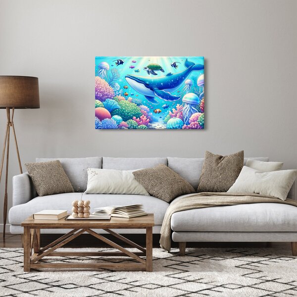 Kép – Víz alatti világ (90x60 cm)