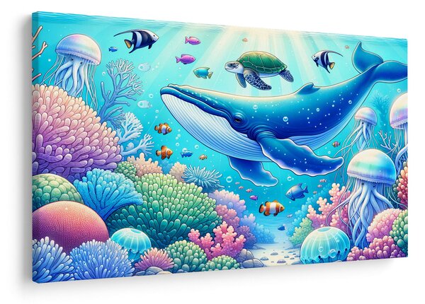 Kép – Víz alatti világ (90x60 cm)