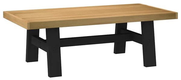 Dohányzóasztal NOAIN A alakú lábak 120x60x40cm tömör fa fenyőfa