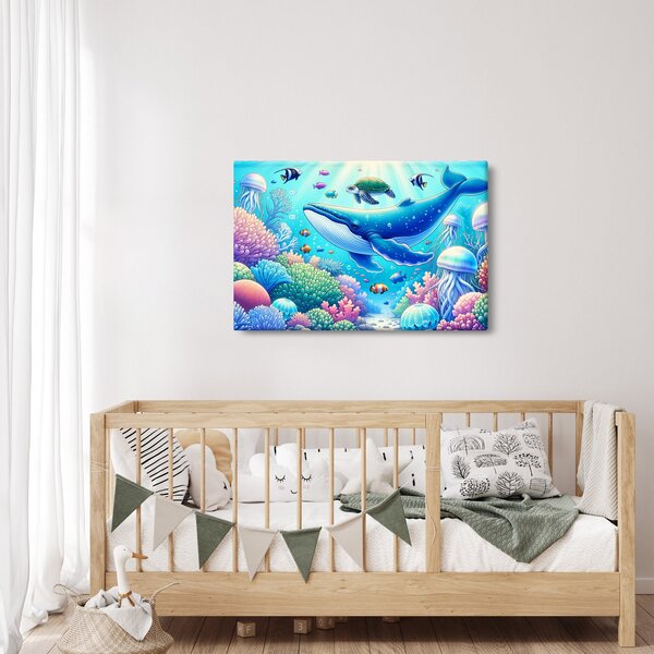 Kép – Víz alatti világ (90x60 cm)