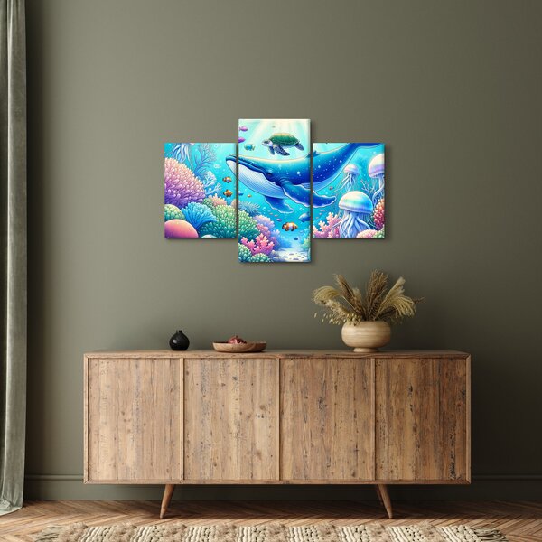 Kép – Víz alatti világ (90x60 cm)