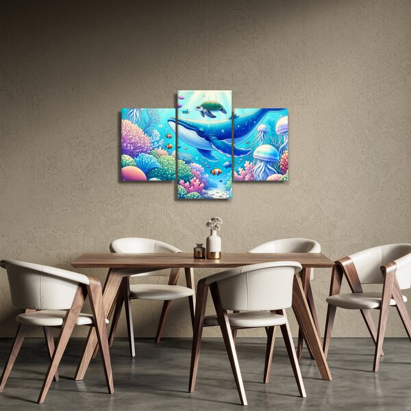 Kép – Víz alatti világ (90x60 cm)