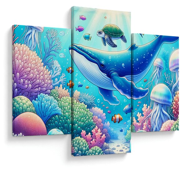 Kép – Víz alatti világ (90x60 cm)