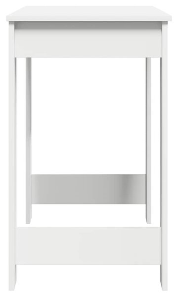 Fehér forgácslap íróasztal 100x45x75 cm