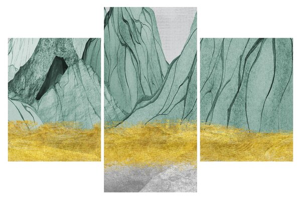 Kép - Smaragdhegység N⁰1 (90x60 cm)