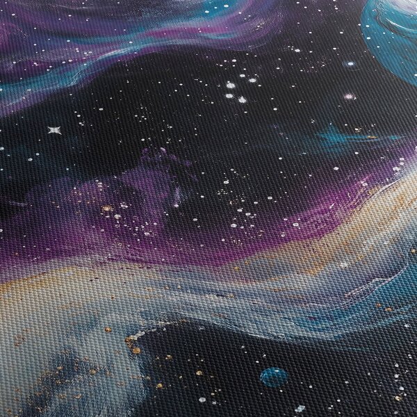Kép - Festett univerzum (150x105 cm)