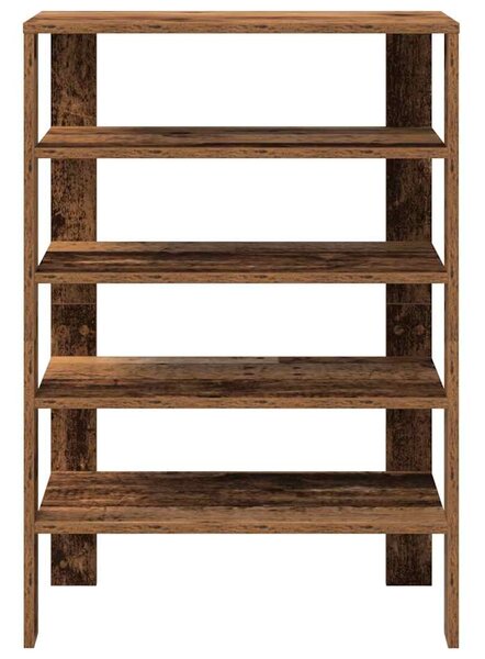 Antik fa szerelt fa cipőtartó 61x32x87,5 cm