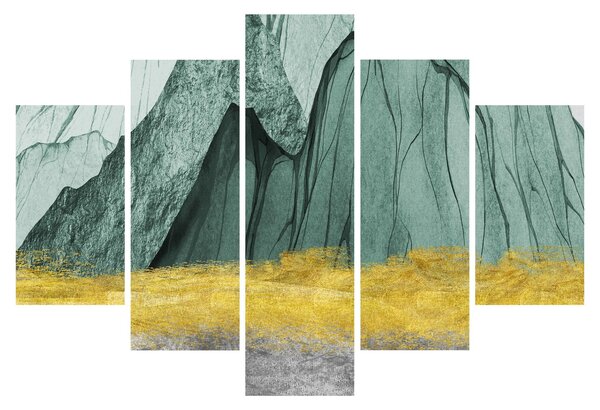 Kép - Smaragdhegység N⁰3 (150x105 cm)