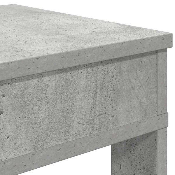 Beton tölgy szerelt fa cipőtartó 80x30x98 cm