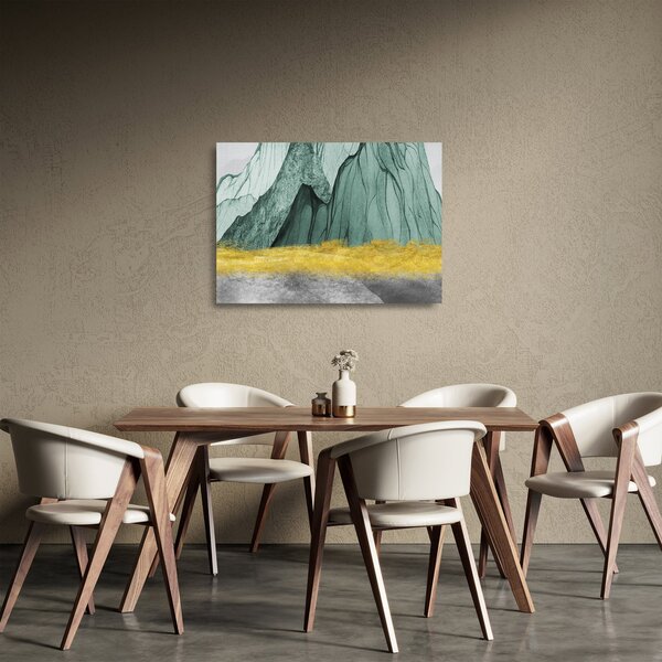 Üveg kép - Smaragdhegység N⁰3 (70x50 cm)
