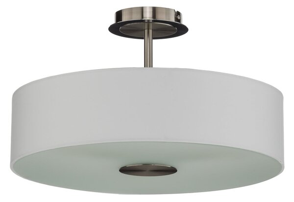 Mennyezeti Lámpa Lindby, Josia, dimmable, Fehér, Folyosó, Szövet / Textília, Modern