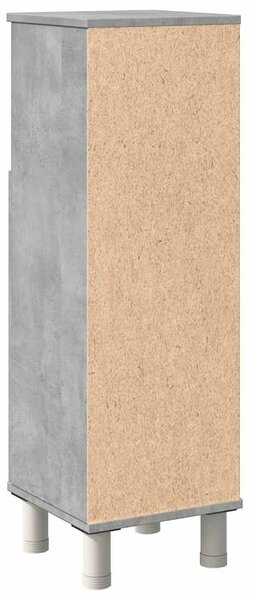 Betonszürke forgácslap fürdőszobaszekrény 30 x 30 x 95 cm