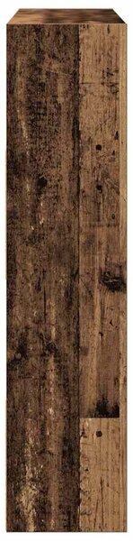 Könyvszekrény/szobaosztó régi fa 105x24x102 cm