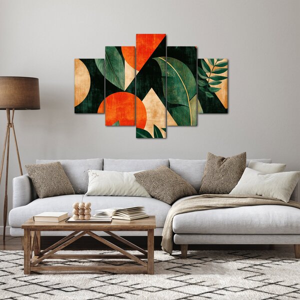 Kép - Geometrikus természeti minták II. (150x105 cm)