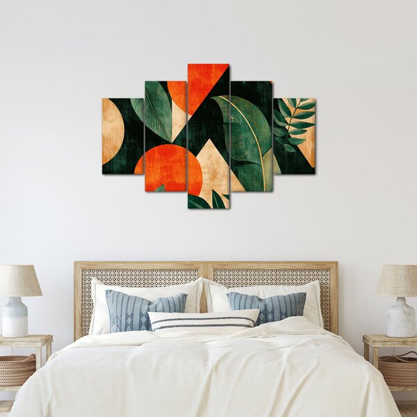 Kép - Geometrikus természeti minták II. (150x105 cm)
