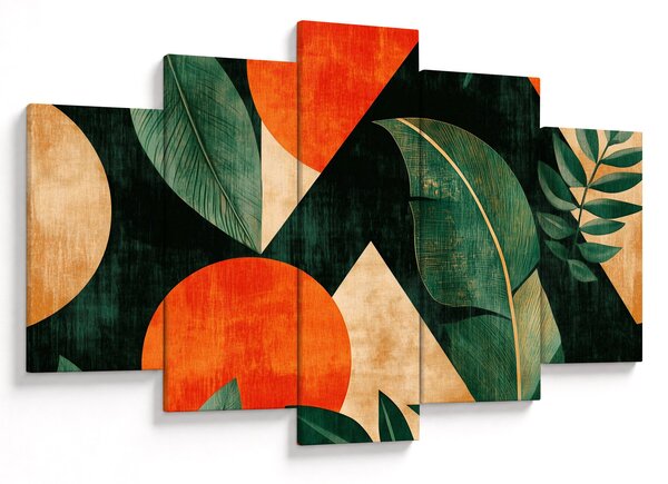 Kép - Geometrikus természeti minták II. (150x105 cm)