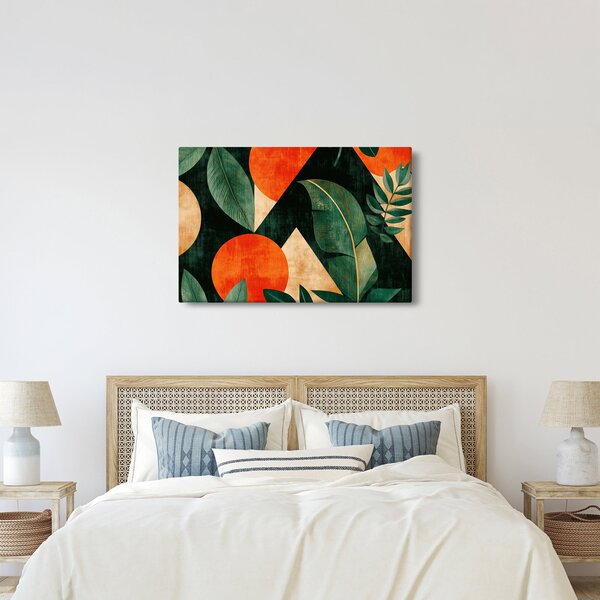 Kép - Geometrikus természeti minták II. (90x60 cm)