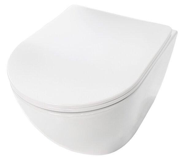 Delano fali rimless WC soft-close ülőkével
