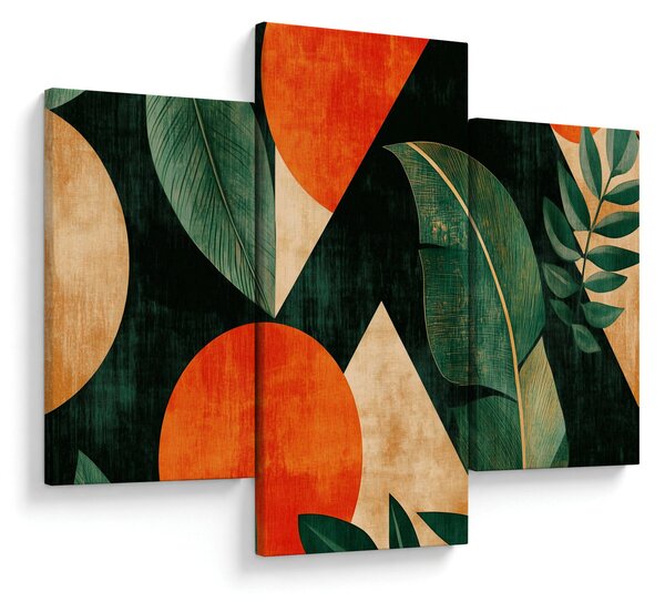 Kép - Geometrikus természeti minták II. (90x60 cm)