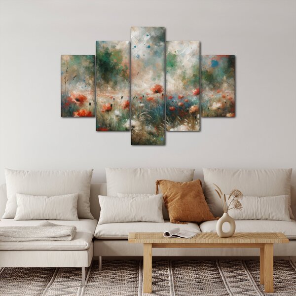 Kép – Pipacsmező absztrakciója (150x105 cm)