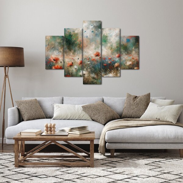 Kép – Pipacsmező absztrakciója (150x105 cm)
