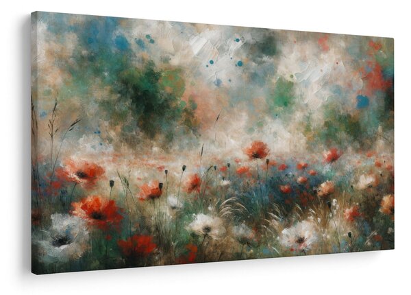 Kép – Pipacsmező absztrakciója (90x60 cm)