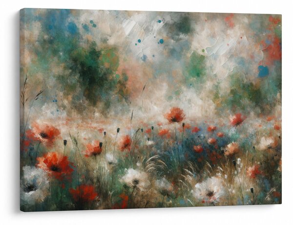 Kép – Pipacsmező absztrakciója (70x50 cm)