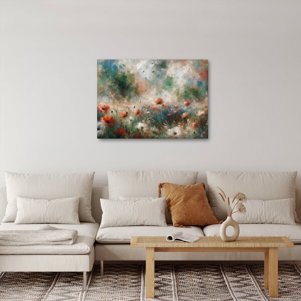 Kép – Pipacsmező absztrakciója (70x50 cm)