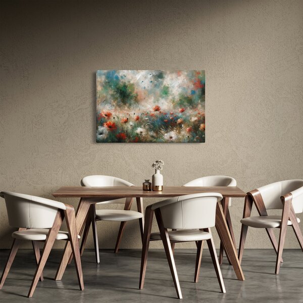Kép – Pipacsmező absztrakciója (90x60 cm)